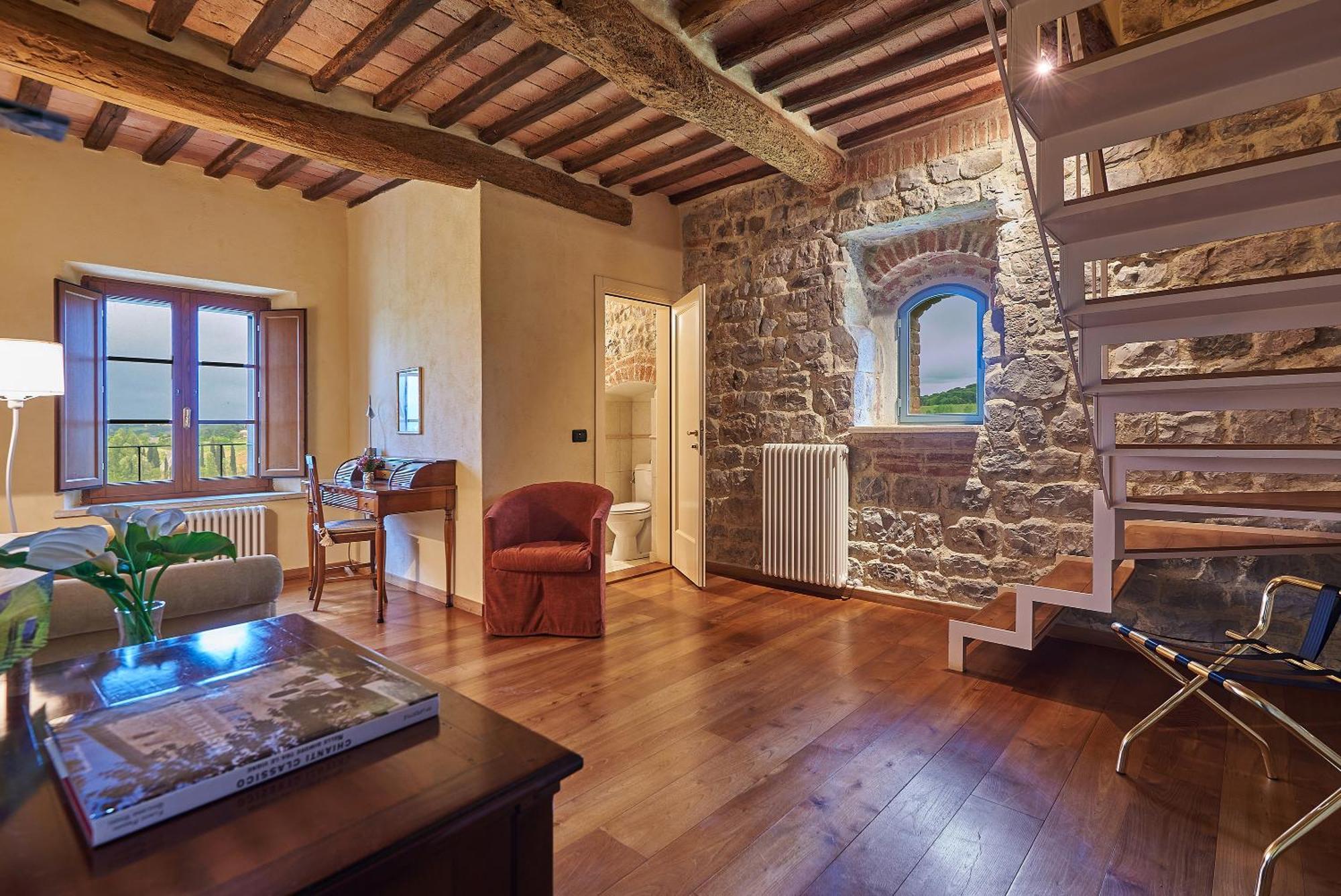 La Gazzara Castell'In Villa Castelnuovo Berardenga Luaran gambar