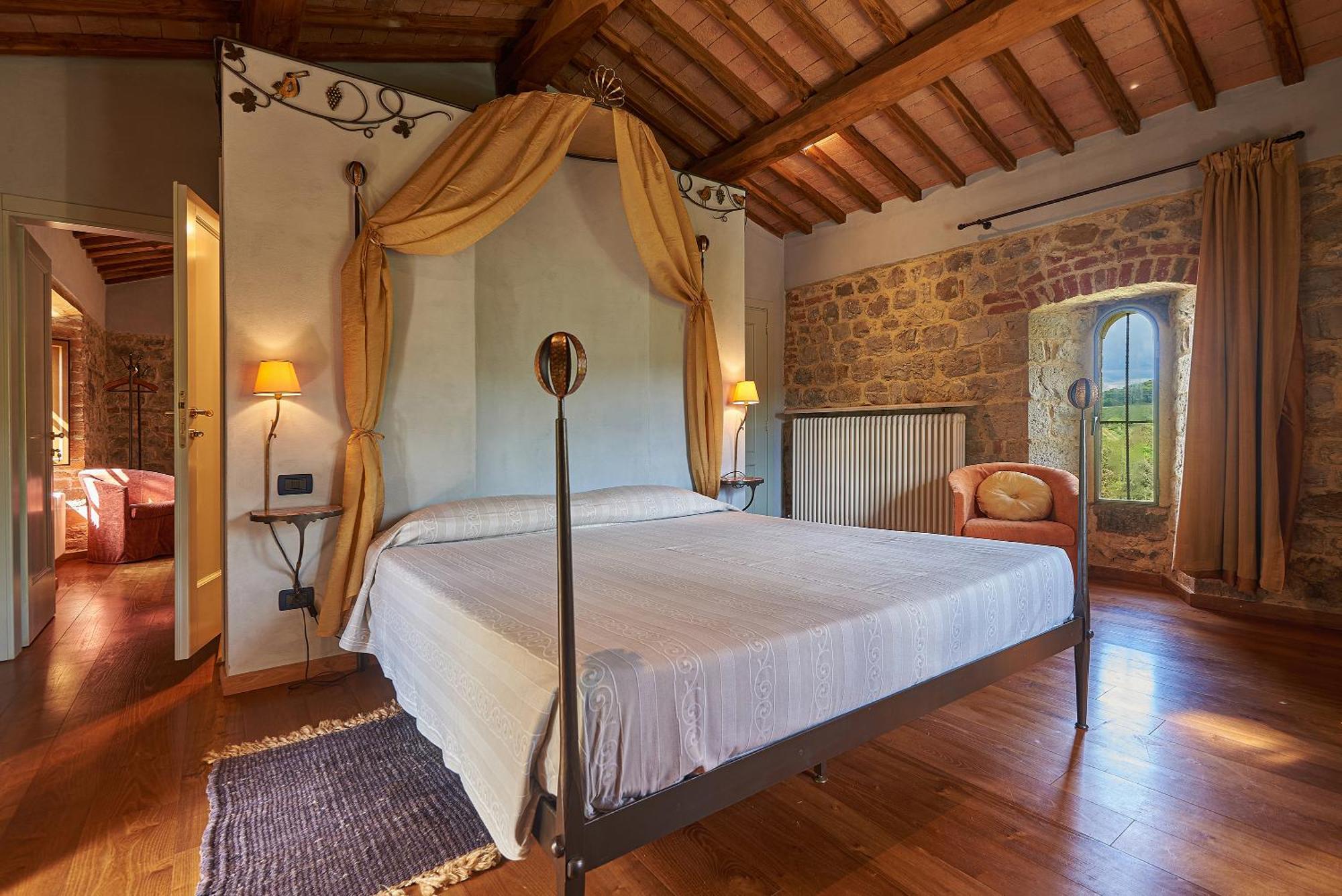 La Gazzara Castell'In Villa Castelnuovo Berardenga Luaran gambar