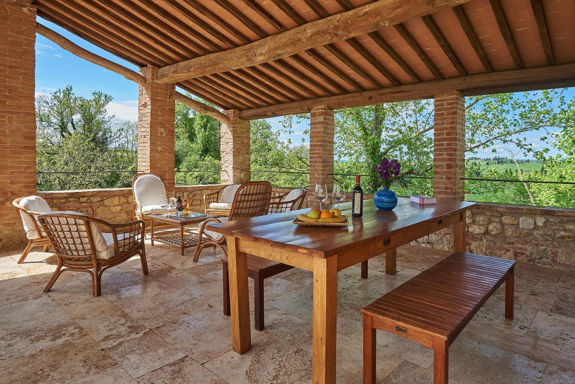 La Gazzara Castell'In Villa Castelnuovo Berardenga Luaran gambar