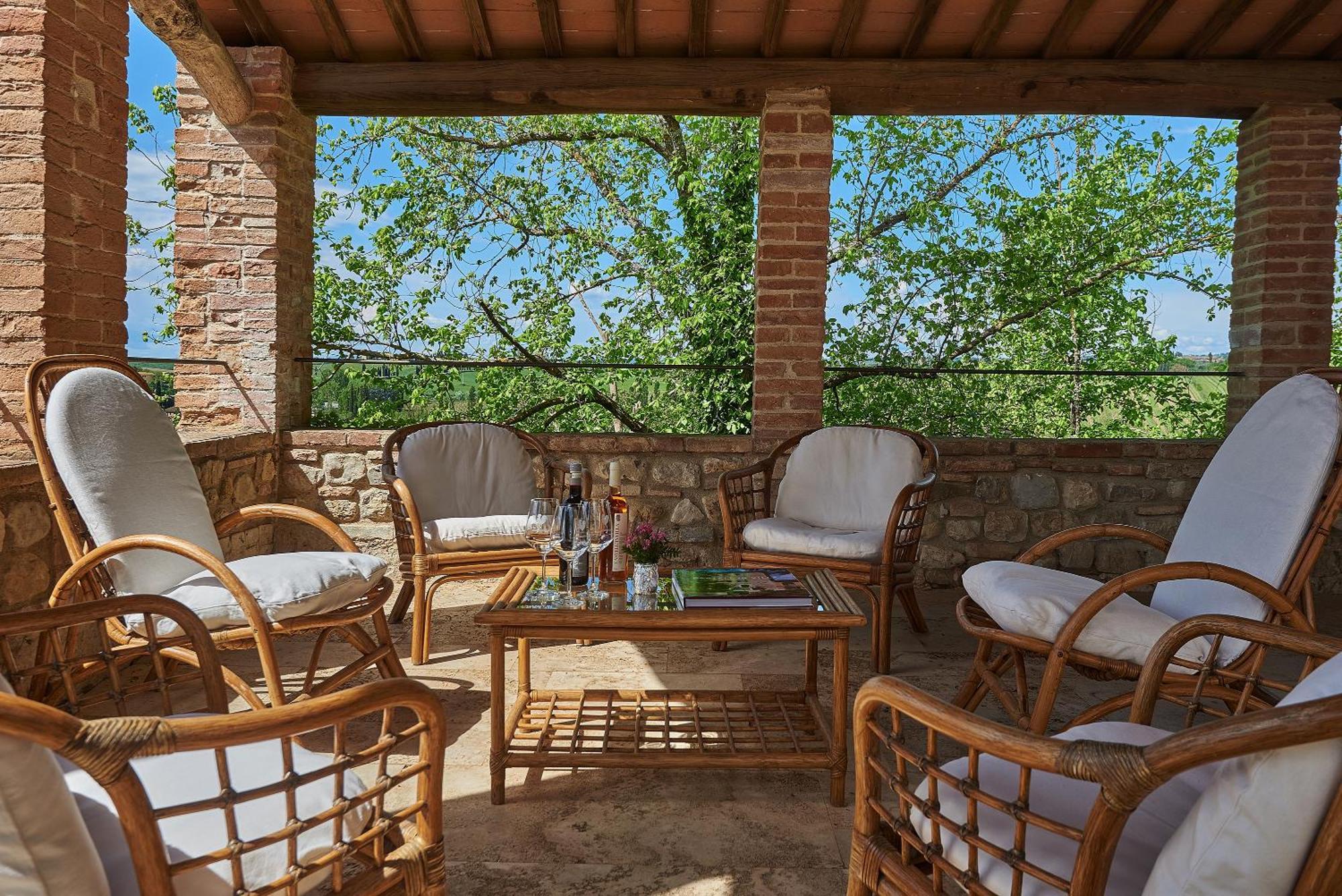 La Gazzara Castell'In Villa Castelnuovo Berardenga Luaran gambar