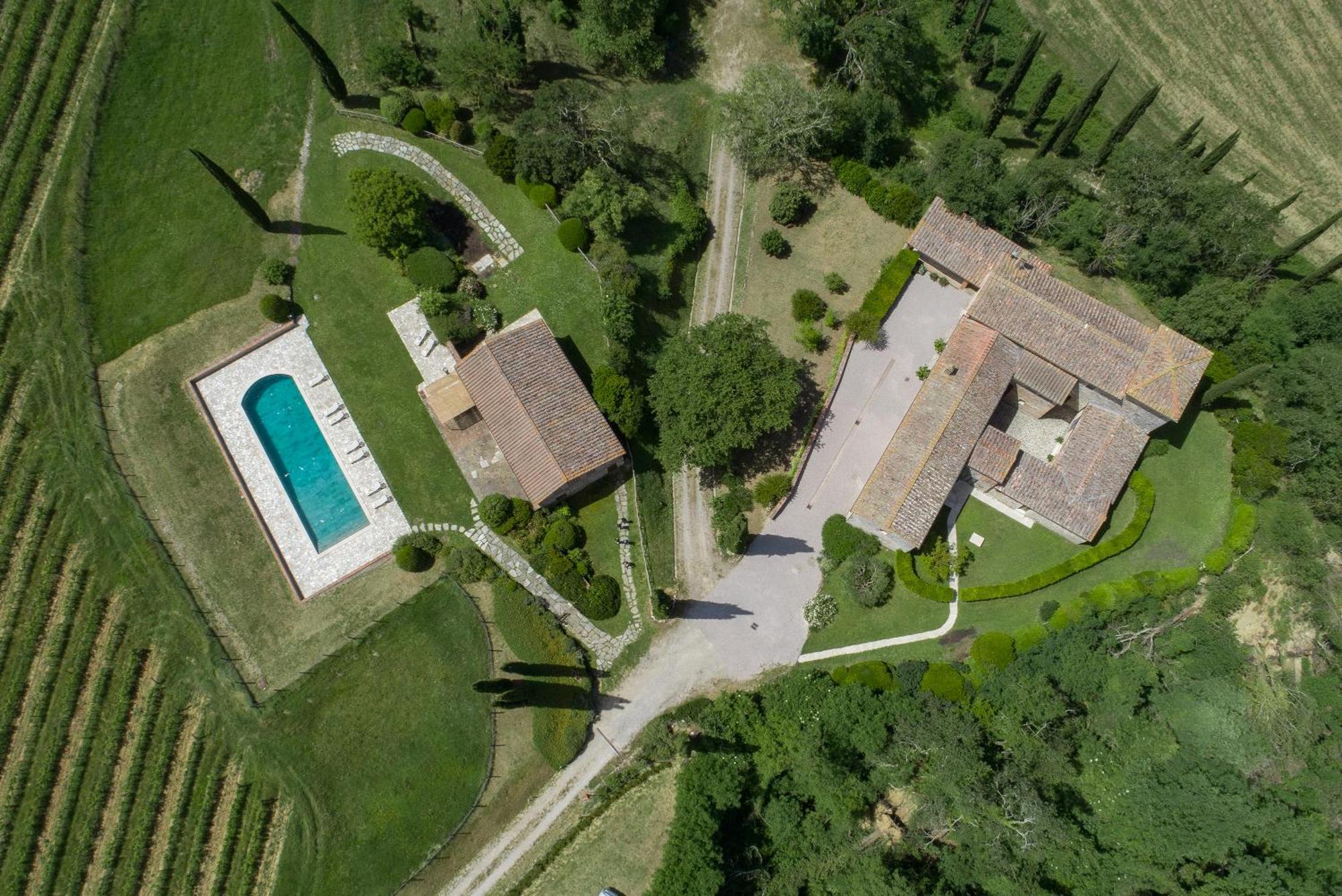 La Gazzara Castell'In Villa Castelnuovo Berardenga Luaran gambar