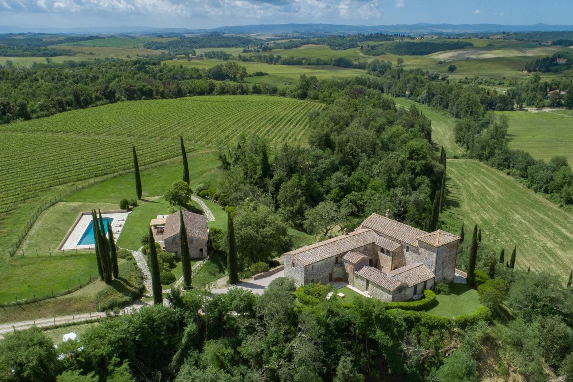 La Gazzara Castell'In Villa Castelnuovo Berardenga Luaran gambar