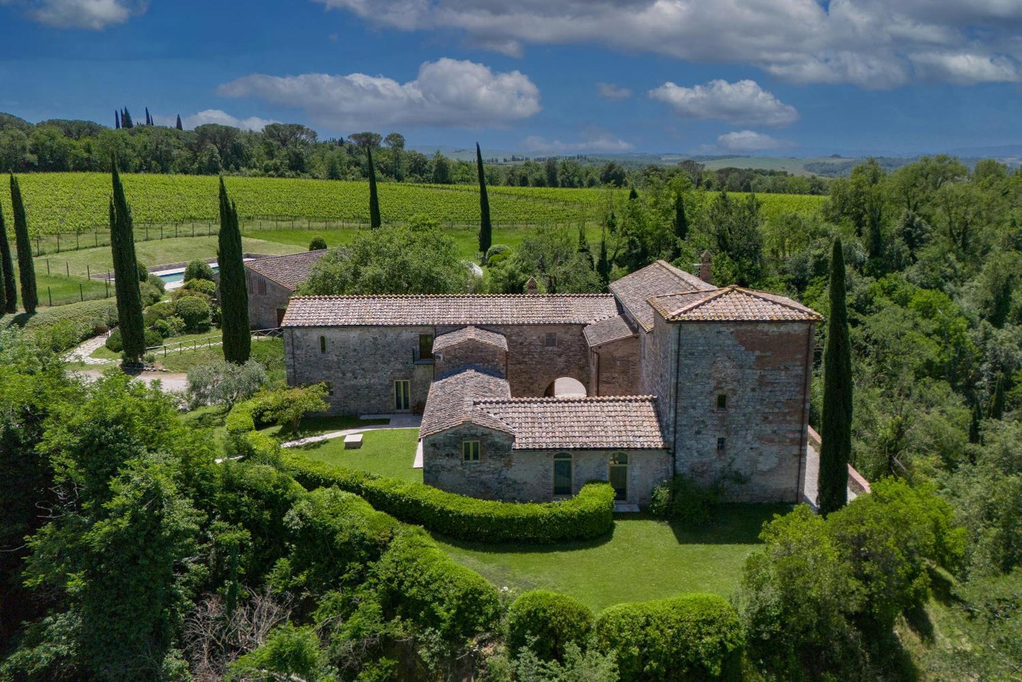 La Gazzara Castell'In Villa Castelnuovo Berardenga Luaran gambar